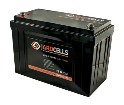 JARO-BT125.12 Jarocells 12V 100A lithium accu