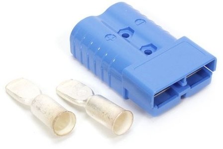 Blauwe Anderson stekker connector 120 Amp&egrave;re