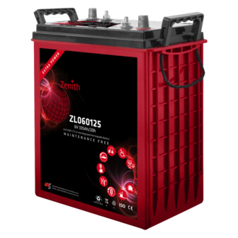 Zenith 6 volt 335Ah AGM - Deep Cycle Accu