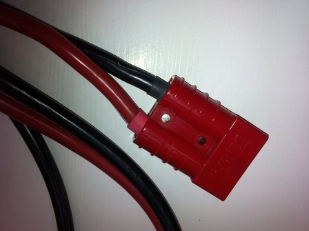 3 mtr. Motorkabel met Anderson stekkers 10mm&sup2;