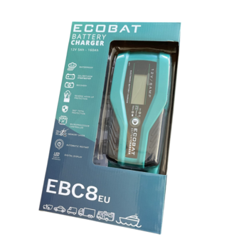 Ecobat 12V 8Ah acculader