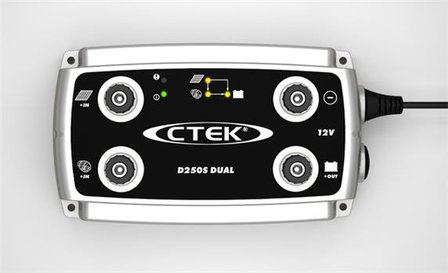 CTEK D250S DUAL - 12 Volt 20 Ampère Acculader