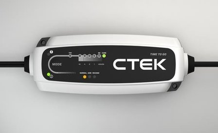 CTEK TIME TO GO - CT5 T  12 Volt 5.0 Ah Acculader