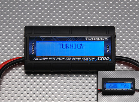 Turnigy Watt - Amp&egrave;re meter en power analyzer - vervangen door G.T. Power