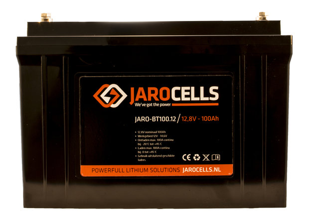 JARO-BT125.12 Jarocells 12V 125A lithium accu