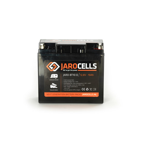 12V10Ah Jarocells battery pack (mover/winch)