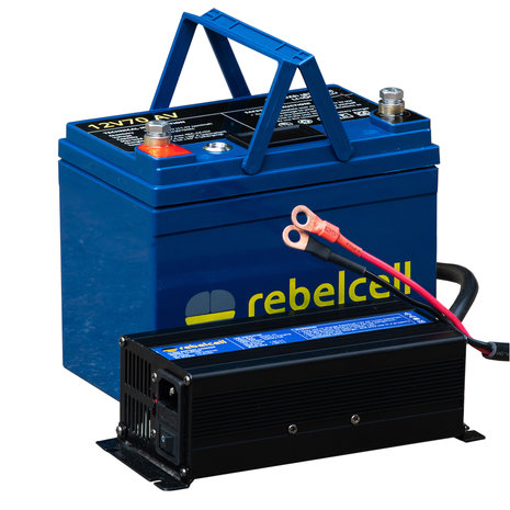 Rebelcell 12V70V lithium accu